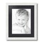ArtToFrames 13x16" Matted Picture Frame with 9x12" Single Mat Photo Opening Framed in 1.25" White and 2" Mat (FWM-3966-13x16)